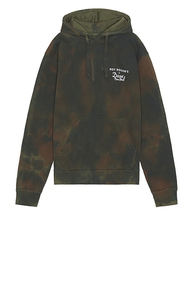 Roy Roger's x Dave's New York Hoodie in Tie Dye Mix