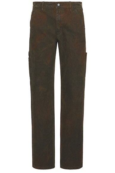 【THISISNEVERTHAT】Velour Track Pant Green Velour Track Pant - thisisneverthat®