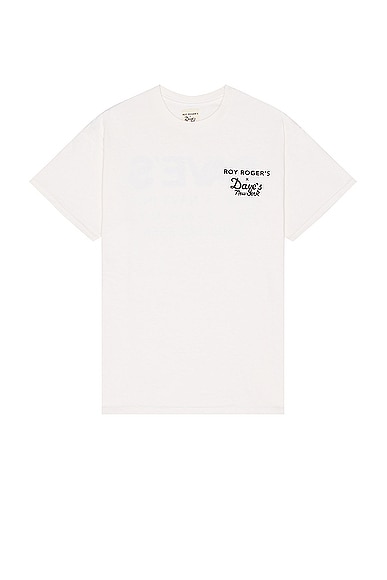 Shop Roy Roger's X Dave's New York T-shirt Army & Navy In Natural