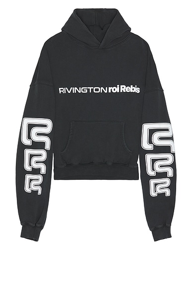 RRR123 Metanoia Uso Cva Hoodie in Jet Black