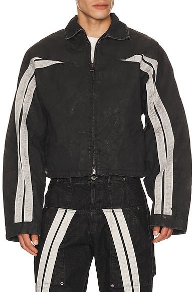 RRR123 Trappist Trucker in Black