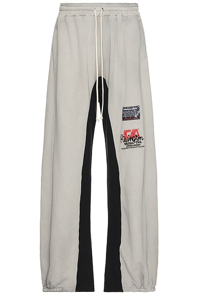 Needles Narrow Velour Track Pant in Beige | FWRD