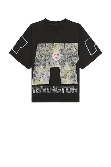 【RRR123】NATURE OF MAN CVA TEE / BLK /要在庫確認 RRR123 Nature Of Man Cva T-Shirt in Mechanic Black | FWRD