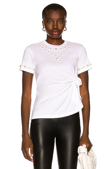 Pearl Knotted Tee