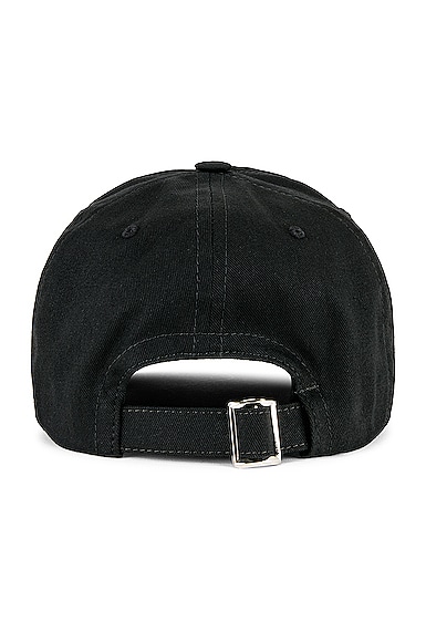 Grey Waterproof Cap | Black Baseball cap Raf Simons
