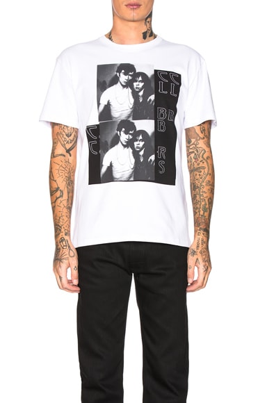 Raf Simons Tape & Patch Denim Shirt in Black | FWRD