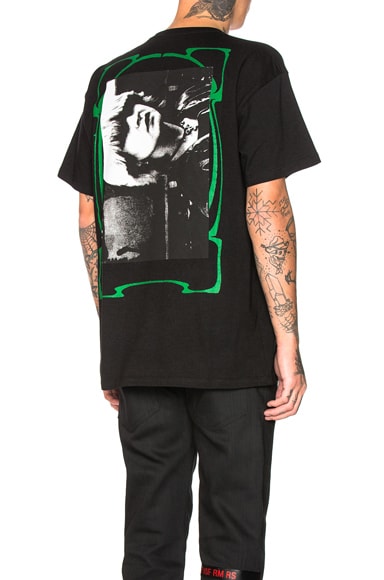 Big Fit Green Frame Toya Graphic Tee