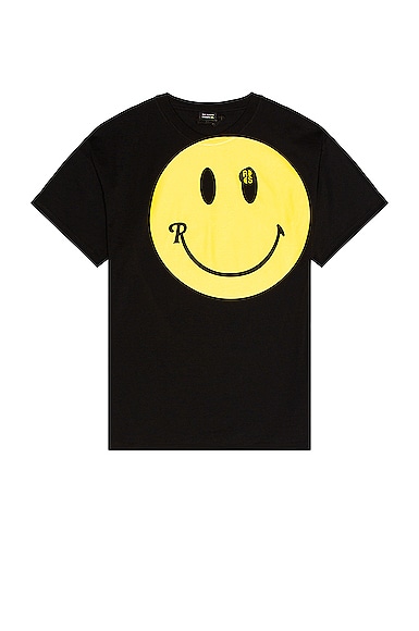 x Smiley Large Smiley Print Big Fit T-Shirt
