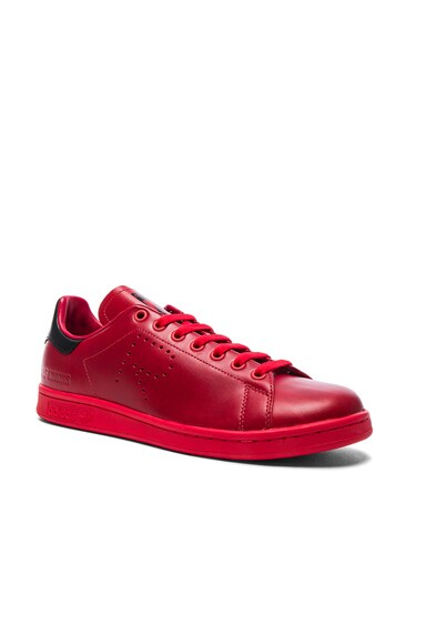 x Adidas Leather Stan Smith Sneakers