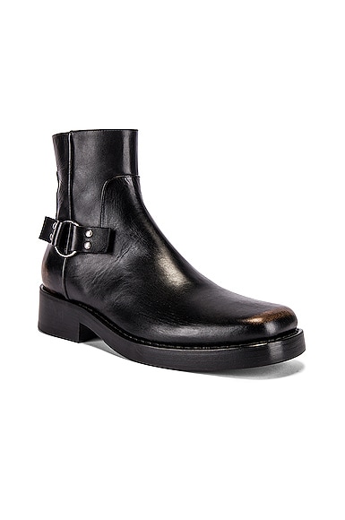High Sole Strap Boot