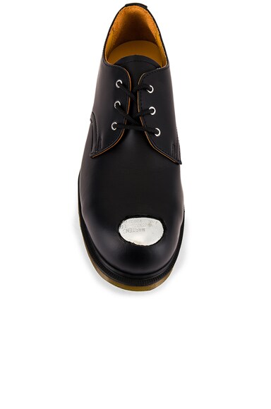 RAF SIMONS x Dr. Martens Asymmetric Cut Out Steel Shoe,RSIM-MZ99