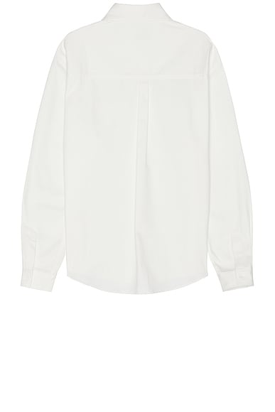 Shop Rta Button Front Kisses Shirt In White