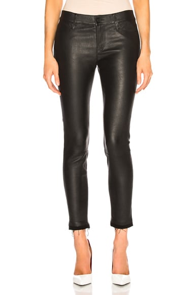 Barbara Bui Leather Pant in Grey | FWRD
