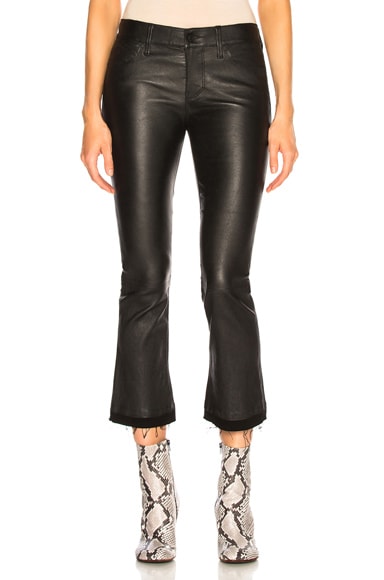 Barbara Bui Leather Pant in Grey | FWRD