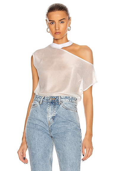 Axel Rib Neck Cut Out Tee