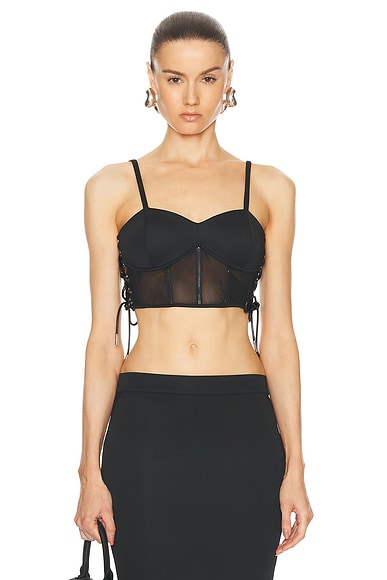 Shop Rta Gizelle Top In Black