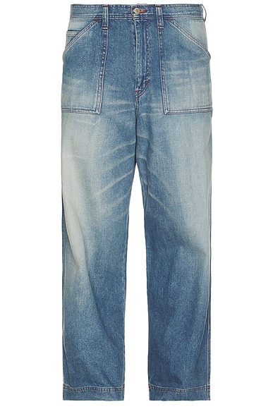 rice nine ten Faded Painter Jeans in Blue