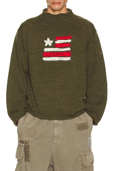 Knitted Roll Neck Sweater