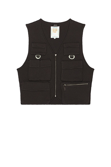 Knitted Fishing Vest