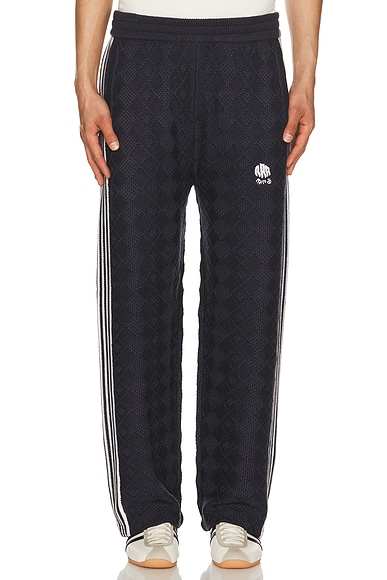 rice nine ten Knitted Training Pants in Fade Black