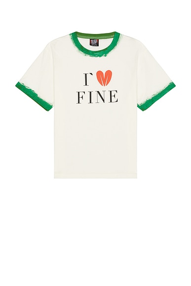 Hand Painted Ringer Tee