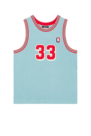 Knitted Basketball Tank Top