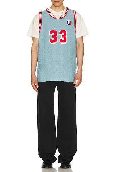 Knitted Basketball Tank Top