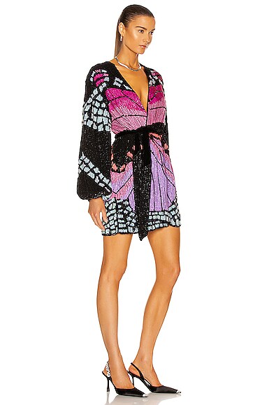 retrofete gabrielle sequin robe