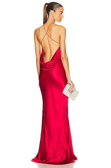 retrofete Justine Dress in Red FWRD