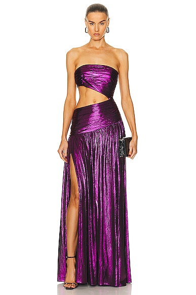 retrofete Kenna Dress in Purple