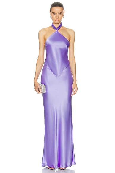 Ester Dress in Purple