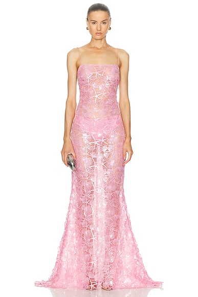 retrofete Delaina Dress in Pink