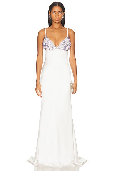 Oline Embroidered Dress