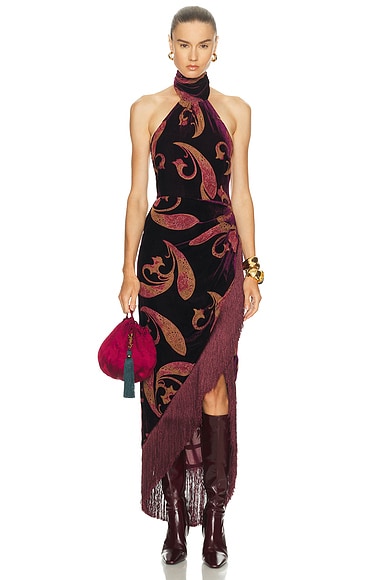 retrofete Iridessa Dress in Dark Paisley