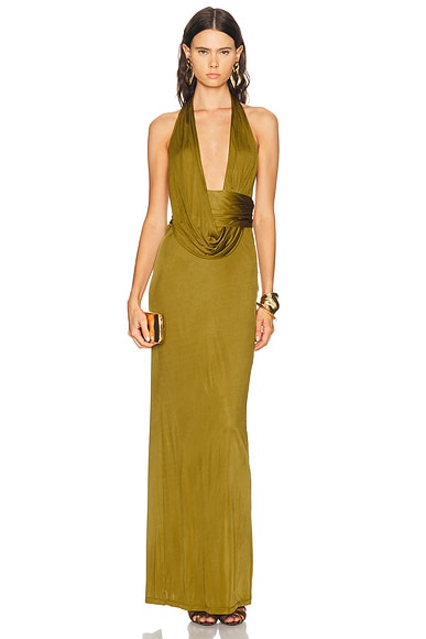 retrofete Payton Dress in Ochre