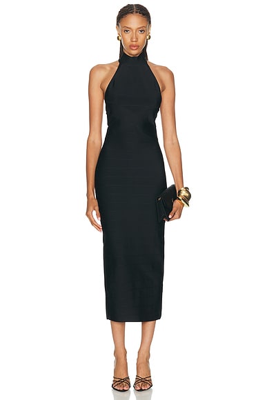 retrofete Runa Knit Dress in Black