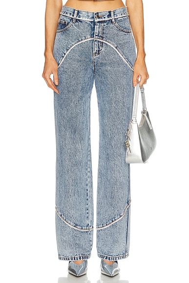 retrofete Izzie Straight Leg in Rodeo