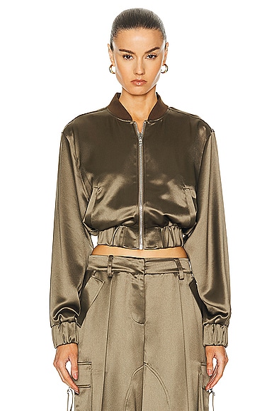 retrofete Wes Jacket in Military Green