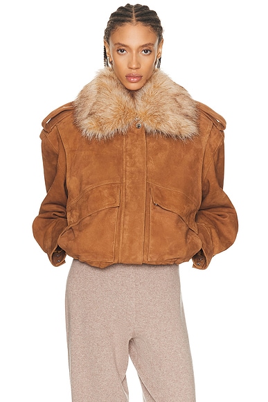 retrofete Erynn Jacket in Cognac