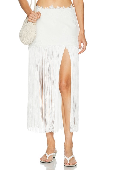 retrofete Amaris Skirt in Ivory