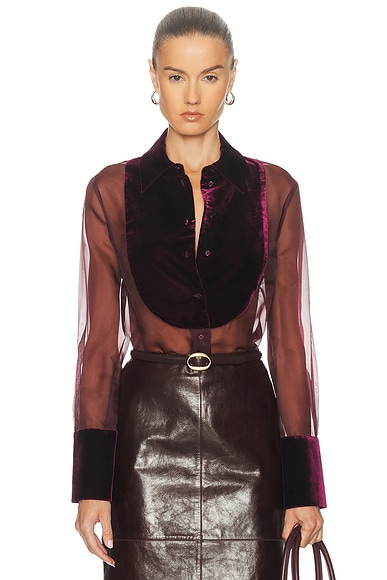 retrofete Liana Blouse in Port