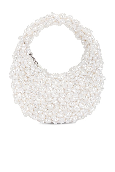 retrofete Lottie Pearl Bag in White