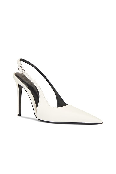 Shop Retroféte Cindy Slingback Heel In White