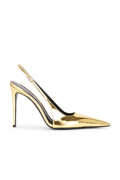 retrofete Cindy Slingback in Gold