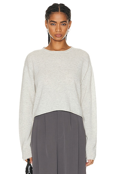 Lance Cashmere Sweater in Grey