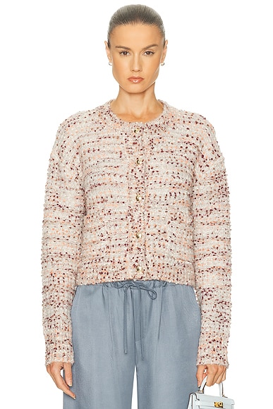 Helena B Cropped Double Pocket Cardigan