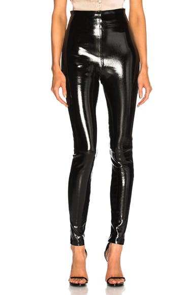 Jessica Patent High Waisted Leggings