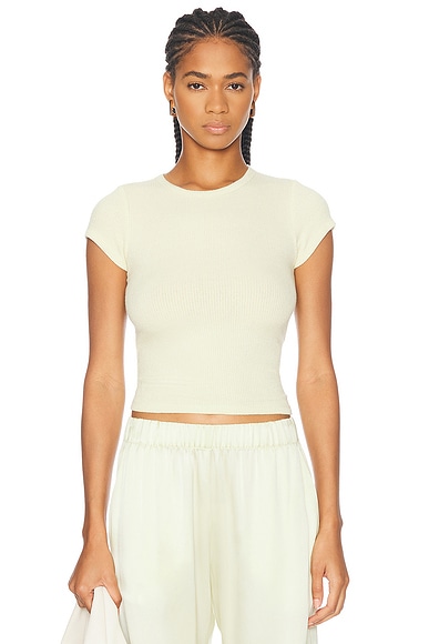 SABLYN Yael Tee in Pale Citron