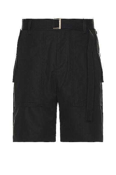 Thomas Mason Cotton Poplin Shorts