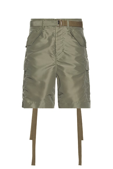 Nylon Twill Shorts